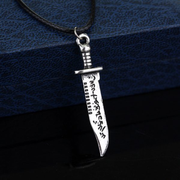 Creative Dagger Sun Leather String Necklace